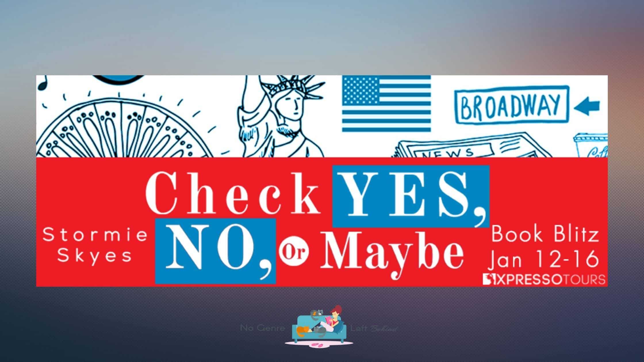 Check Yes, No, or Maybe by Stormie Skyes ~ Excerpt