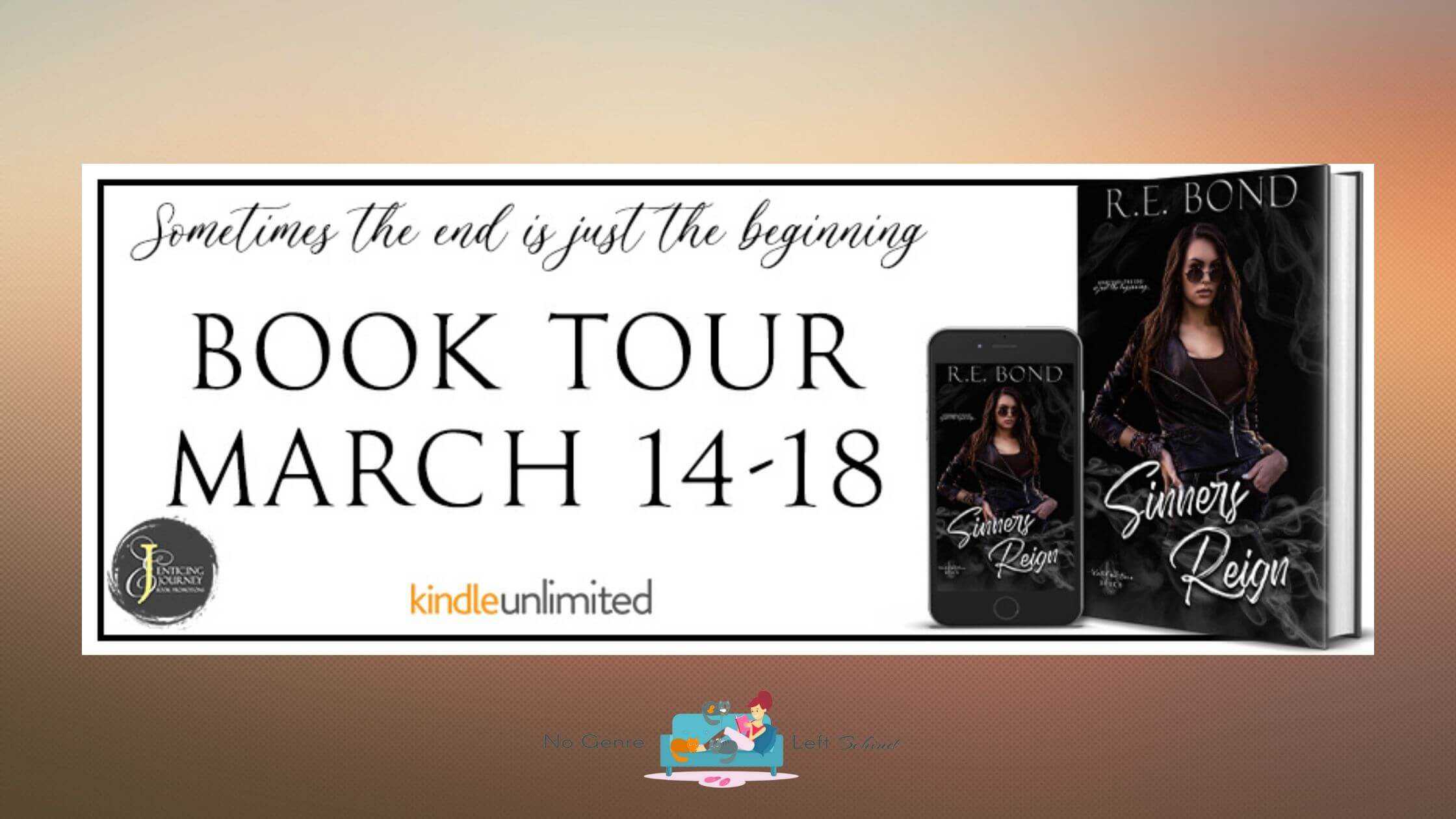 Sinners Reign by R.E. Bond ~ Excerpt